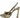 SHANIA POINTED  HEEL BRAZILIO CHAMPAGNE / 36 WOMENS FOOTWEAR 40954