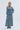 TEEL BLOUSE LOLLYS LAUNDREY BLUE / XS TOPS 53455