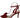 TOP END BERKE STRAPPY POINT WITH BOW TOP END WOMENS FOOTWEAR