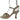 TRIP STRAPPY HEEL BRAZILIO OFF WHITE / 36 WOMENS FOOTWEAR 41495
