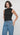 UT2504000 MADDOX TOP STAPLE THE LABEL BLACK / XS TOPS 52331