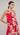 UT2505403 ELARA TOP STAPLE THE LABEL RED FLORAL / XS TOPS 54871
