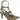 VIV STUD HEEL BRAZILIO WOMENS FOOTWEAR