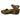 XANA PLAKTON WEDGE LEATHER PLAKTON TAUPE LEATHER WOMENS FOOTWEAR 54893