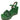 XTI Tang Wedge - Green XTI WOMENS FOOTWEAR