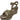XTI Yara Metallic Wedge XTI WOMENS FOOTWEAR