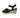 XTI Yara Metallic Wedge XTI BLACK / 36 WOMENS FOOTWEAR 46665