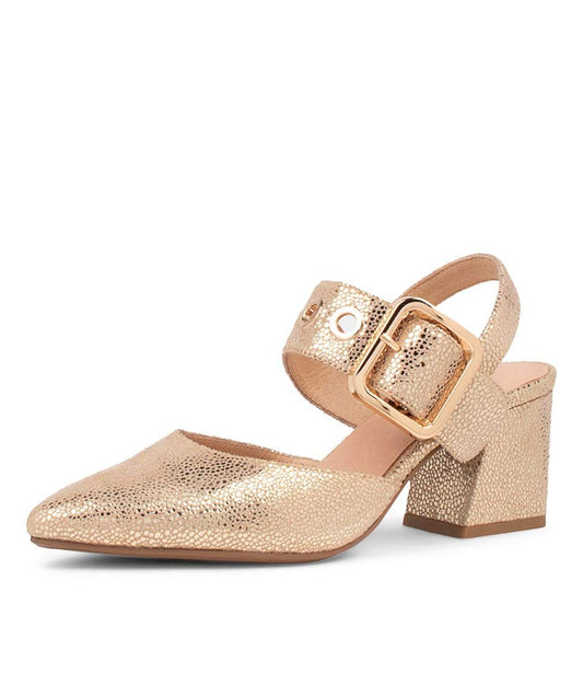 MAGALY POINT WITH BUCKLE - DJANGO AND JULIETTE - 36, 37, 38, 39, 40, 41, BF, Champagne, NAVY, womens footwear - Stomp Shoes Darwin