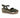 Django & Juliette Wandah Wedge Khaki Suede side view