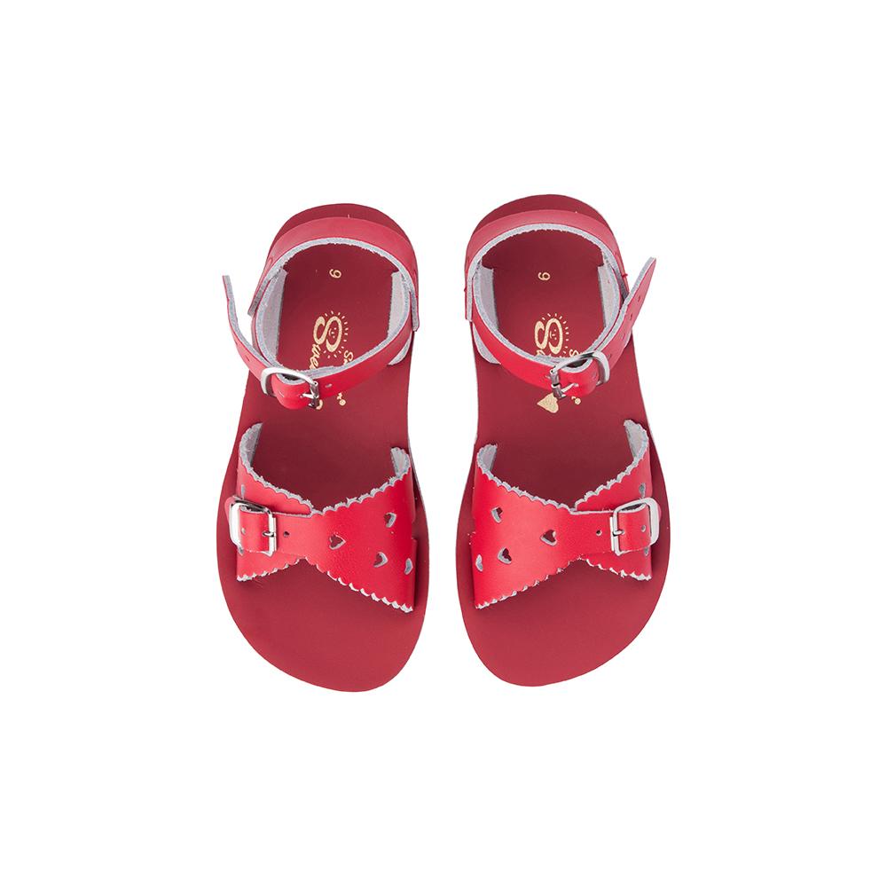 SWEETHEART RED SANDAL - SALT WATER - kids shoes, SALT WATER - Stomp Shoes Darwin