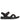 141495 GO WALK FLEX SANDAL KAIA SKECHERS BLACK / 5 WOMENS FOOTWEAR 61364