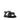 163198 NELLIE SANDAL CARMELLA BLACK / 36 WOMENS FOOTWEAR 62719