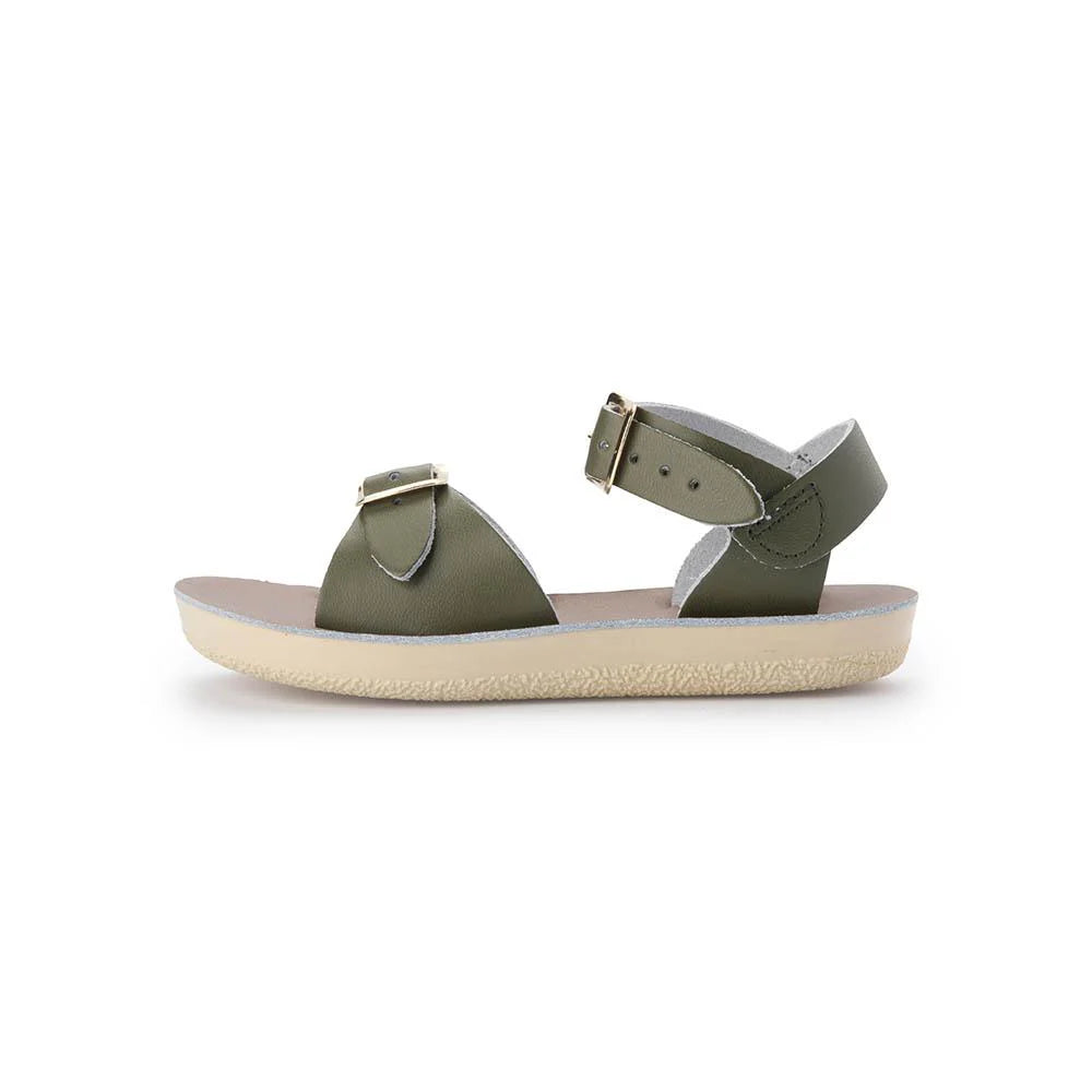SURFER olive salt water sandal - SALT WATER - KIDS SANDAL - Stomp Shoes Darwin