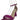 BRAZILIO JAZZ CIRCULAR HEEL - BRAZILIO - 16936, 56619, ankle strap, Cristal rose, leather, PINK, ROSE, womens footwear - Stomp Shoes Darwin