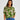 20012TWSS ANTONIE PLEATED BLOUSE SASS CLOTHING MOONFLOWER GREEN / 6 TOPS 54098