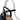 BRAZILIO BINDI BLK/WH BLOCK HEEL - BRAZILIO - 4890050, ankle strap, BLACK, block heel, leather, WHITE, womens footwear - Stomp Shoes Darwin