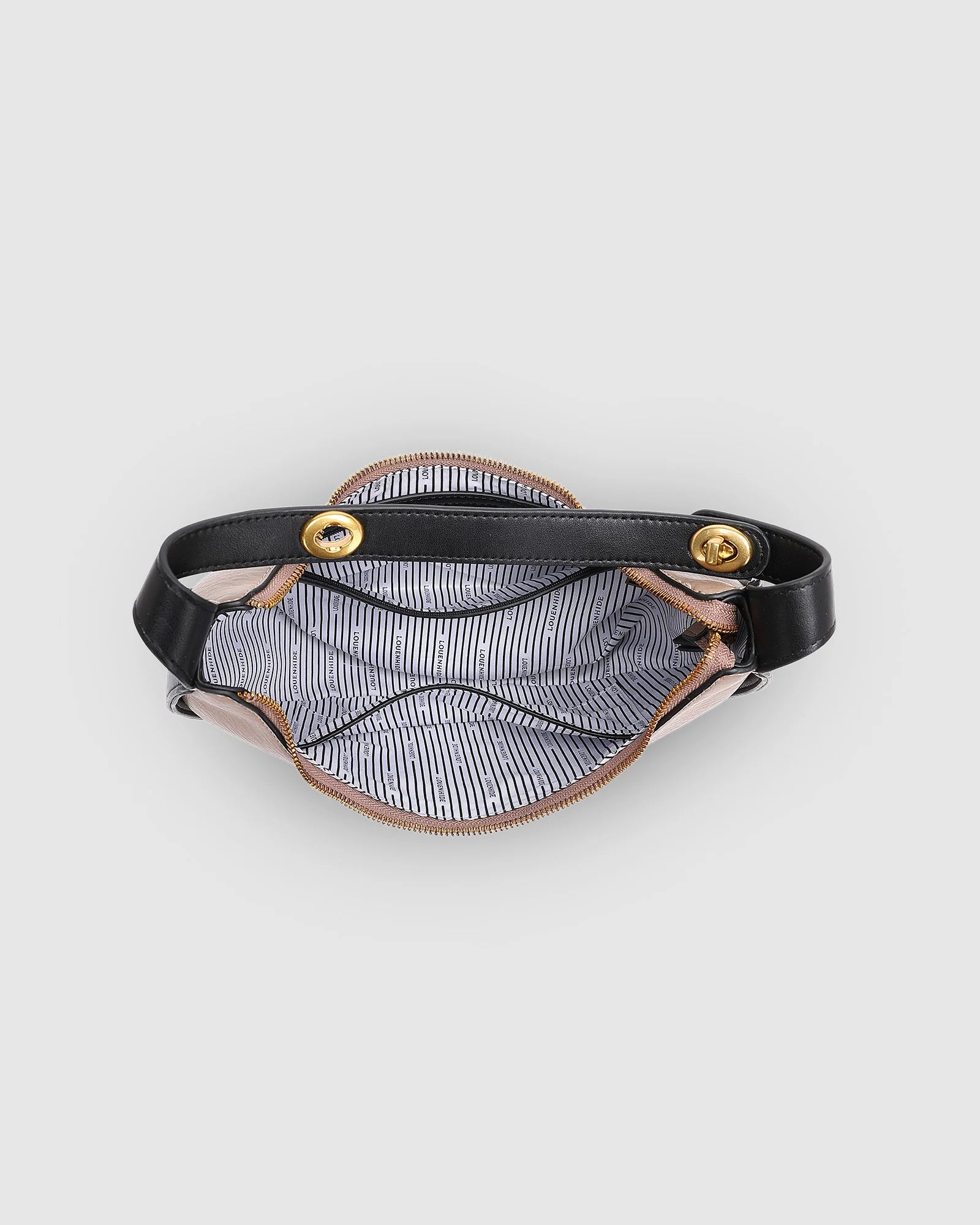 LUNA  CURVED SHOULDER BAG - LOUENHIDE - handbags - Stomp Shoes Darwin