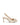 NUDE FOOTWEAR AMELINE SLING BACK CLOSED TOE HEEL -  - ["36","37","38","39","40","41","BDS19","Close Toe Heels","GOLD","heel with bow","Heels With Bow","leather","natural tweed","pointed-toe","womens","womens footwear"] - Stomp Shoes Darwin - WOMENS FOOTWEAR