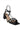 BRAZILIO BINDI BLK/WH BLOCK HEEL - BRAZILIO - 4890050, ankle strap, BLACK, block heel, leather, WHITE, womens footwear - Stomp Shoes Darwin