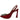 BRAZILIO BEYONCE DIAMANTE HEEL - BRAZILIO - 37108, 5740014, ankle strap, BLACK, diamante, Diamante Heels, RED, womens footwear - Stomp Shoes Darwin