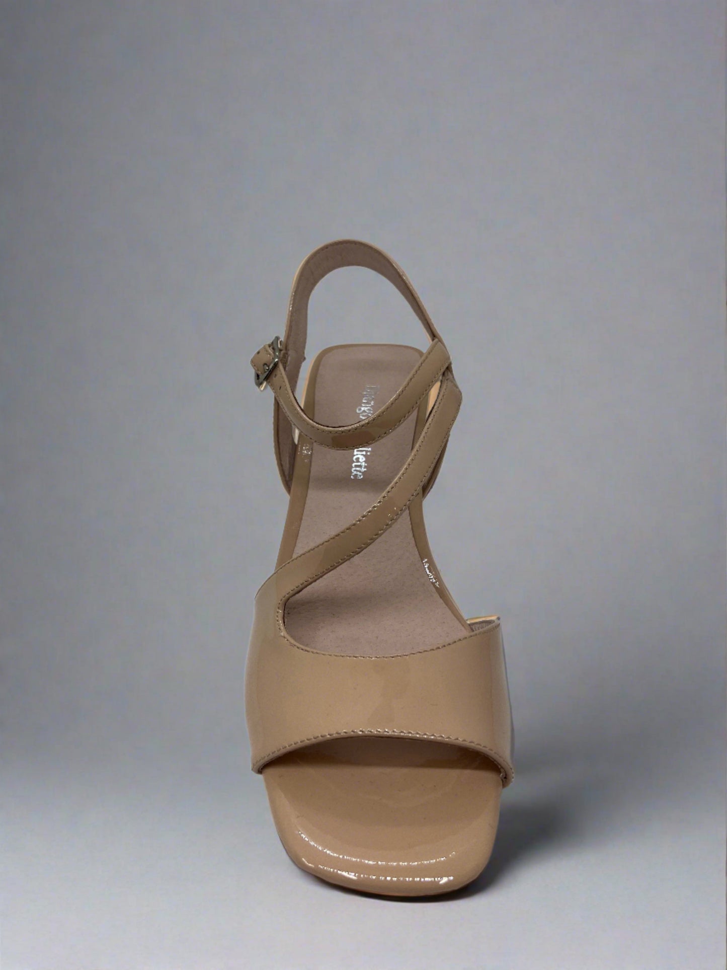 IMHAPPY PATENT BLOCK HEEL - DJANGO AND JULIETTE - block heel, womens footwear - Stomp Shoes Darwin