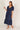 ALISON POPLIN MIDI DRESS CAPRI COVE NAVY -  - clothing - Stomp Shoes Darwin