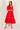 ALISON POPLIN MIDI DRESS CHRISTMAS RED -  - clothing - Stomp Shoes Darwin