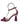 BRAZILIO JAZZ CIRCULAR HEEL - BRAZILIO - 16936, 56619, ankle strap, Cristal rose, leather, PINK, ROSE, womens footwear - Stomp Shoes Darwin