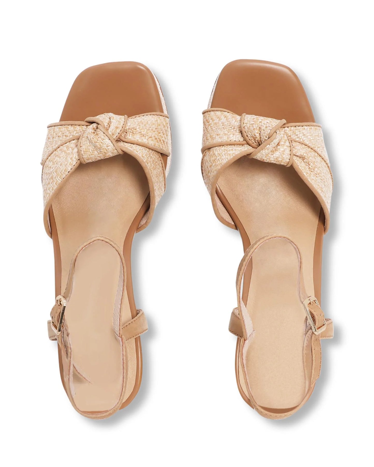 BELLA PLATFORM - NUDE FOOTWEAR - 36, 37, 38, 39, 40, 41, BLACK, heel, NATURAL, platform heel, womens footwear - Stomp Shoes Darwin