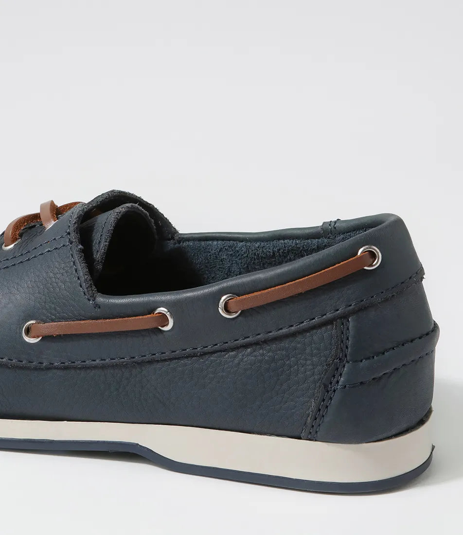 FOUND LEATHER BOAT SHOE - COLORADO - BF, MENS, mens shoes - Stomp Shoes Darwin