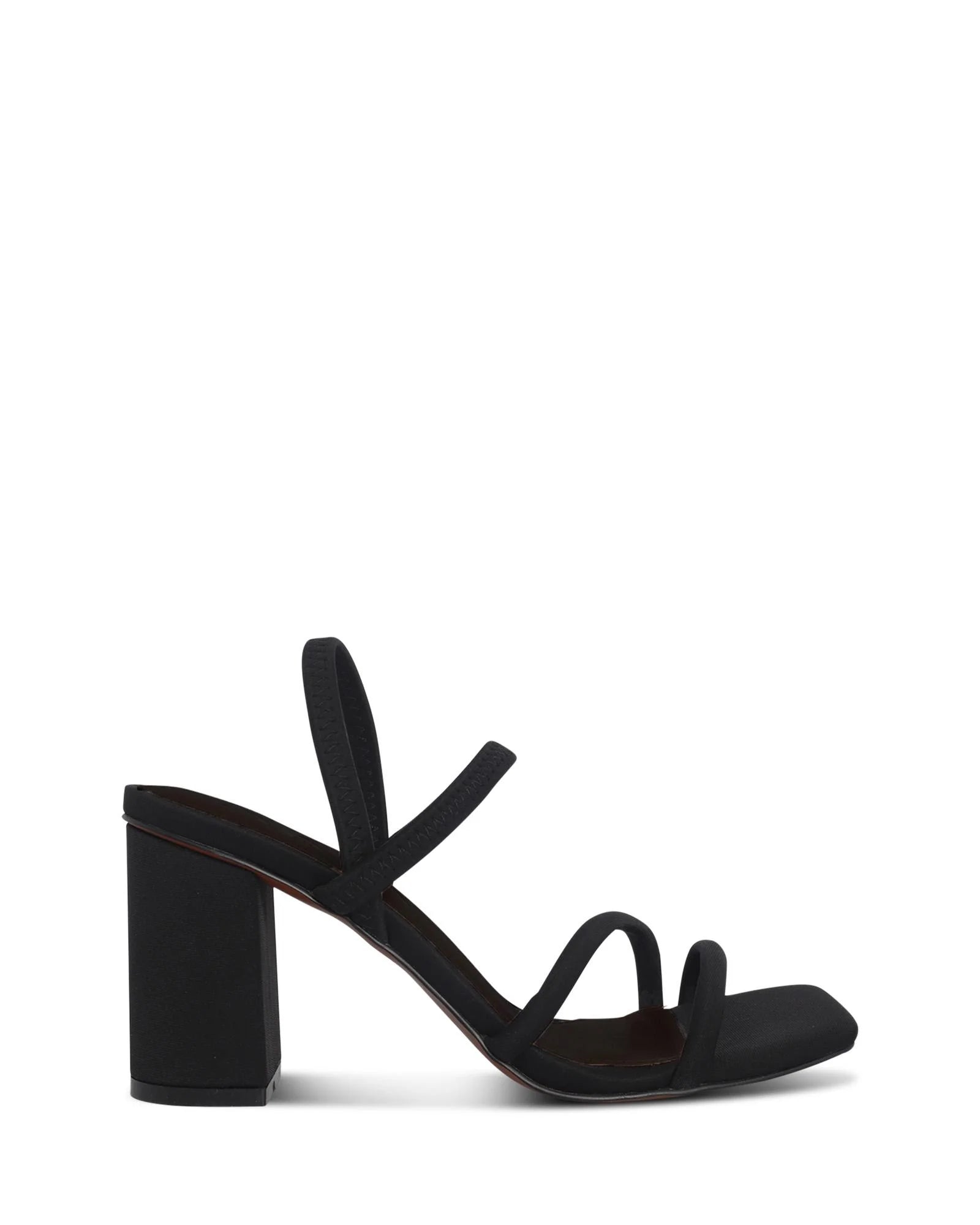 COLOMBO STRAPPY BLOCK HEEL - SKIN FOOTWEAR - 36, 37, 38, 39, 40, 41, BF, BLACK, Nude, womens footwear - Stomp Shoes Darwin