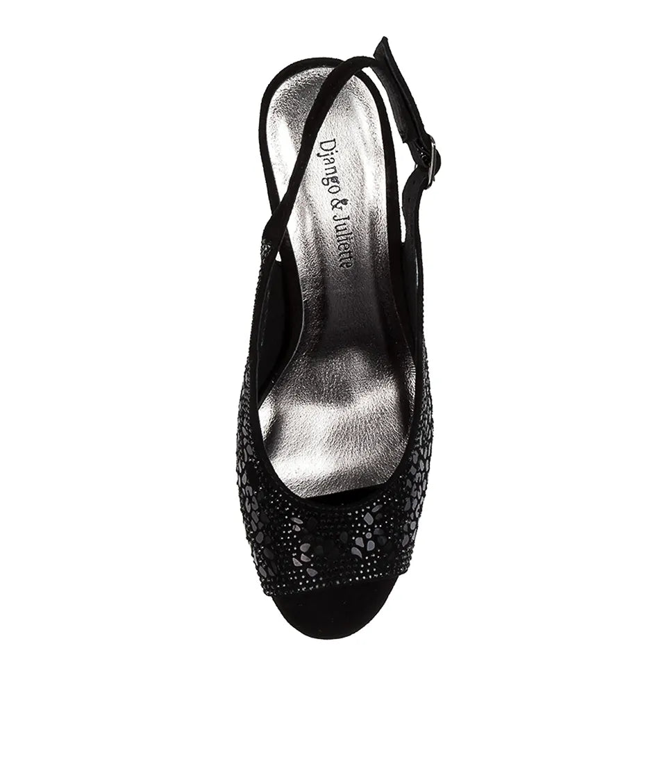 KERRY  EMBELLISHED SLINGBACK - DJANGO AND JULIETTE - womens footwear - Stomp Shoes Darwin