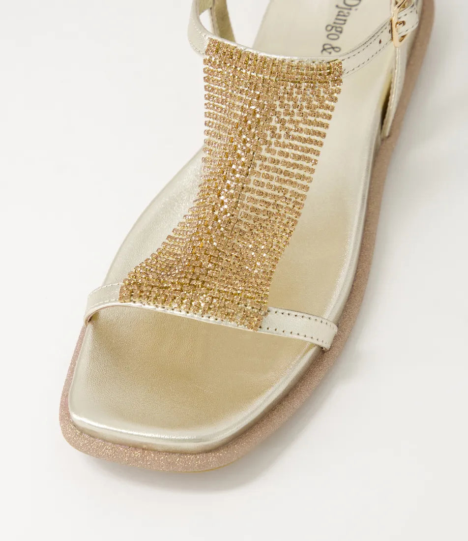 YERRYS DIAMONTE SANDAL - DJANGO AND JULIETTE - sandals, womens footwear - Stomp Shoes Darwin