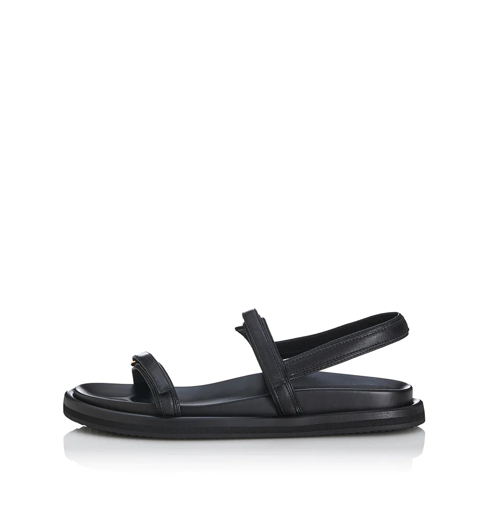 DANA VELCRO STRAP FLAT - ALIAS MAE - 36, 37, 38, 39, 40, 41, BLACK, CHOC, FLAT, womens footwear - Stomp Shoes Darwin