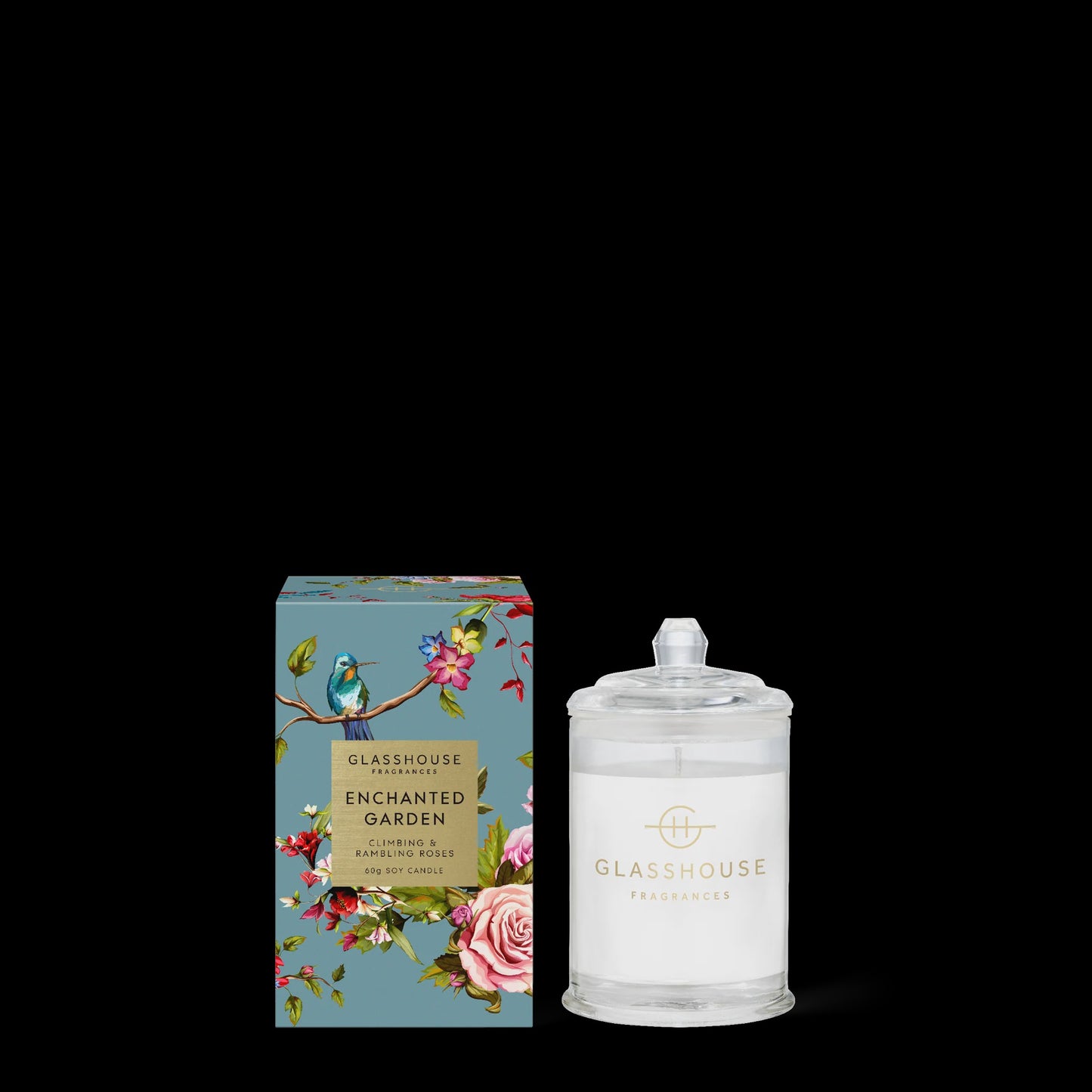 ENCHANTED GARDEN CANDLE 60G - GLASSHOUSE - candles - Stomp Shoes Darwin
