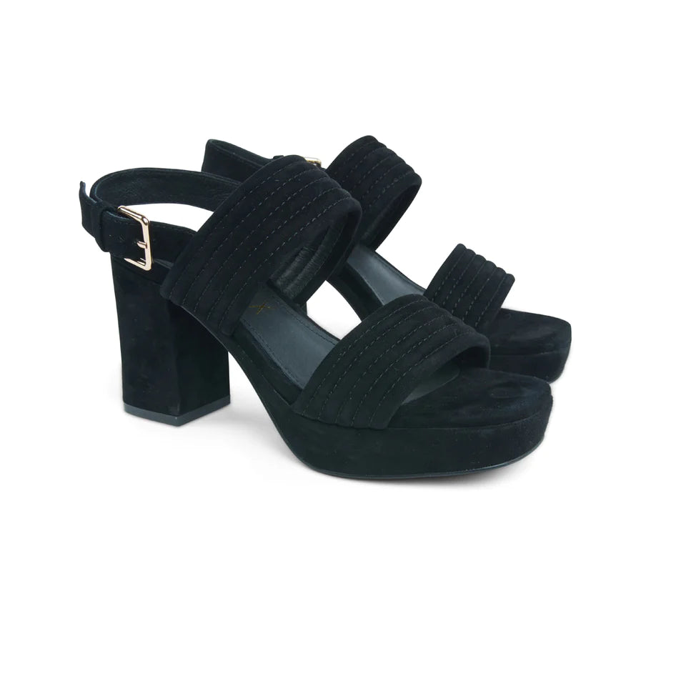 HARLEY PLATFORM - HAEL AND JAX - 36, 37, 38, 39, 40, 41, BLACK, heel, LATTE, platform heel, womens footwear - Stomp Shoes Darwin