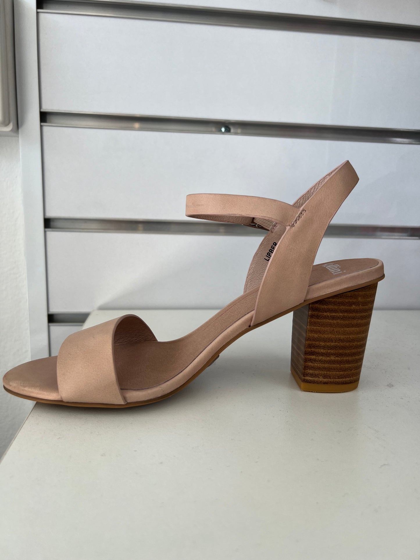 LIPBER BLOCK HEEL - MOLLINI - 36, 37, 38, 39, 40, 41, BLACK, block heel, Nude, womens footwear - Stomp Shoes Darwin