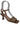 CHRISSIE  DAYLA STRAPPY HEEL - CHRISSIE - BLACK, leather, on sale, STRAPPY HEEL, TAUPE, wine glass, Wine Glass Heels, womens footwear - Stomp Shoes Darwin