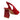 DJANGO AND JULIETTE LANTOS SLING BACK - DJANGO AND JULIETTE - BDS19, block heel, DJ19279, emerald, leather, open toe heel, RED, womens footwear - Stomp Shoes Darwin