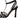 BRAZILIO KIA STRAPPY HEEL - BRAZILIO - 010421, 154038, 36295, 5430012, 58471, ankle strap, BLACK, leather, VZ SHOW PRETO, WHITE, womens footwear - Stomp Shoes Darwin