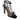 BRAZILIO KIA STRAPPY HEEL - BRAZILIO - 010421, 154038, 36295, 5430012, 58471, ankle strap, BLACK, leather, VZ SHOW PRETO, WHITE, womens footwear - Stomp Shoes Darwin