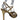 BRAZILIO SPICY METAL LEAF STRAPPY HEEL - BRAZILIO - ankle strap, leather, metal, stiletto, womens footwear - Stomp Shoes Darwin