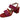 CHRISSIE RITA PINK HEEL - CHRISSIE - 36, 37, 38, 39, 40, 41, 42, leather, RED, womens footwear - Stomp Shoes Darwin