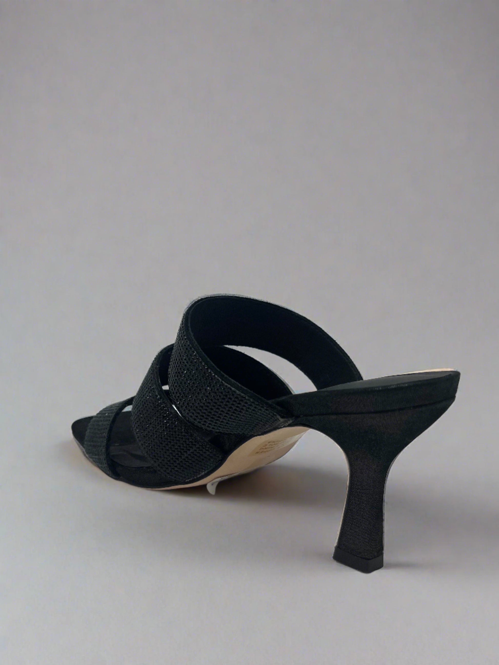 LOMME SPARKLY MULE - TOP END - 36, 37, 38, 39, 40, 41, BF, BLACK, GOLD, mule heel, womens footwear - Stomp Shoes Darwin