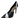 CLARICE BLACK AND WHITE PUMP