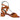 ANABEL TIE UP SANDAL - CARRANO - 155347, 155347B, 44663, ankle strap, CAB09, leather, ORANGE, PINK, womens footwear, YELLOW - Stomp Shoes Darwin