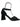 DJANGO AND JULIETTE LAIXI ANKLE STRAP HEEL - DJANGO AND JULIETTE - ankle strap, BLACK, Dj19280, DJ19280BWD, Laixi Black Suede Jewels Sandals, leather, Nude, womens footwear - Stomp Shoes Darwin