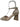 DJANGO AND JULIETTE LAIXI ANKLE STRAP HEEL - DJANGO AND JULIETTE - ankle strap, BLACK, Dj19280, DJ19280BWD, Laixi Black Suede Jewels Sandals, leather, Nude, womens footwear - Stomp Shoes Darwin