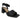 BRAZILIO SAMARA BLOCK HEEL SANDAL - BRAZILIO - 4890030, ankle strap, BLACK, block heel, leather, womens footwear - Stomp Shoes Darwin