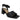 BRAZILIO SAMARA BLOCK HEEL SANDAL - BRAZILIO - 4890030, ankle strap, BLACK, block heel, leather, womens footwear - Stomp Shoes Darwin